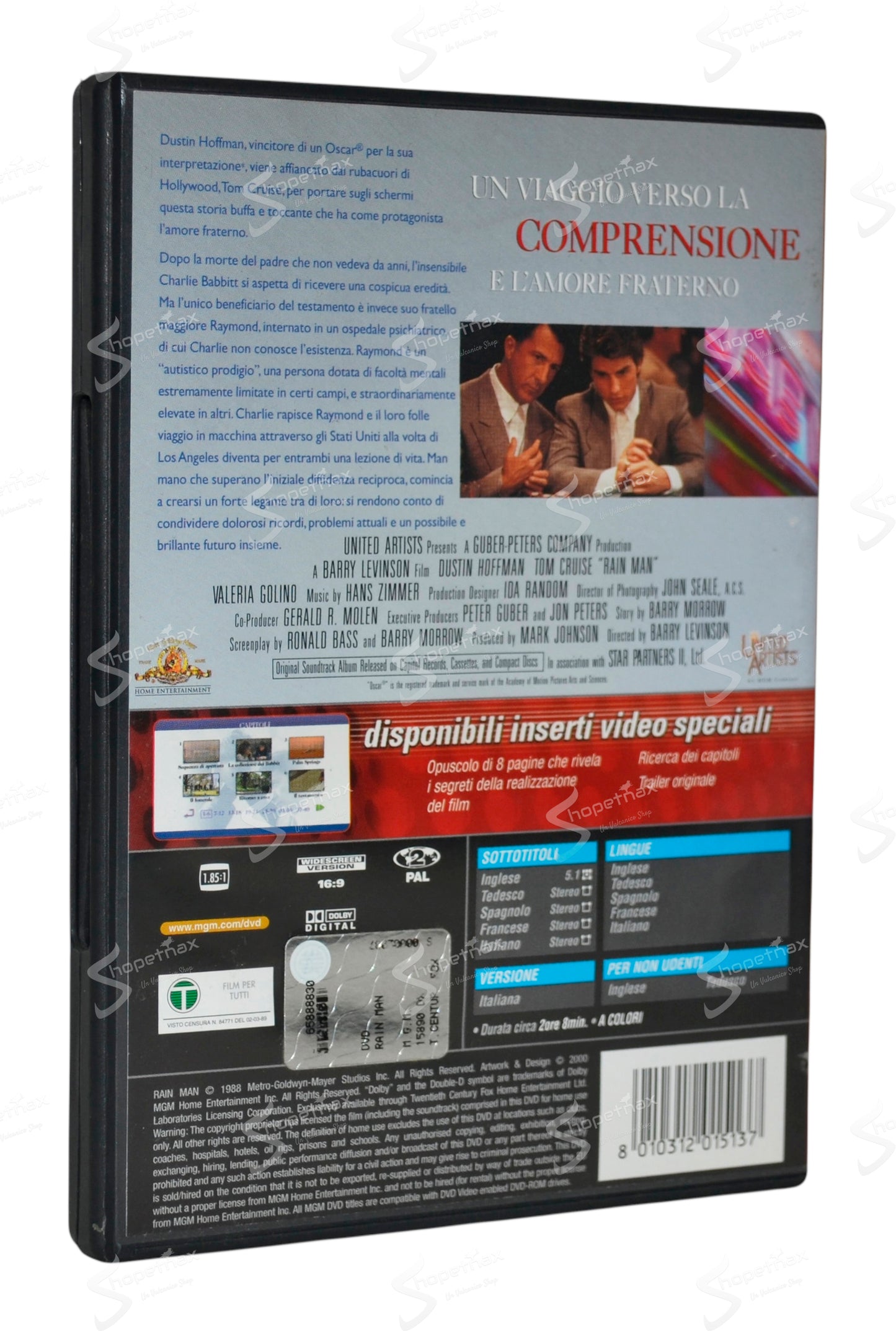 Rain Man - L'Uomo della Pioggia (1988) DVD
