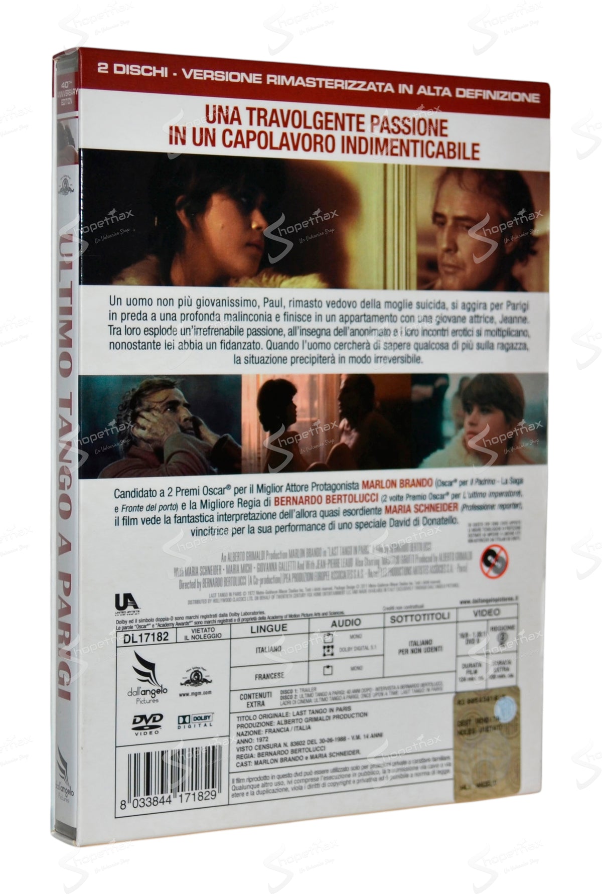 Ultimo tango a Parigi (40th Anniversary Edition) (1972) DVD