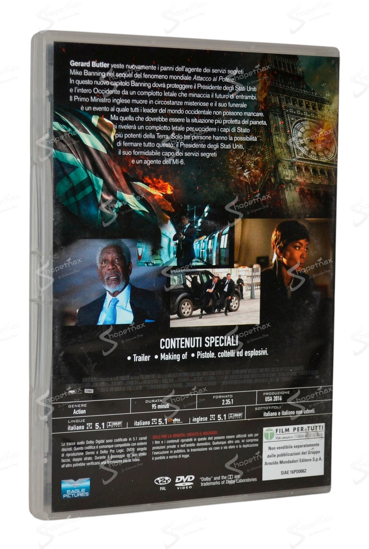 Attacco al potere 2 (London Has Fallen) (2016) DVD Editoriale