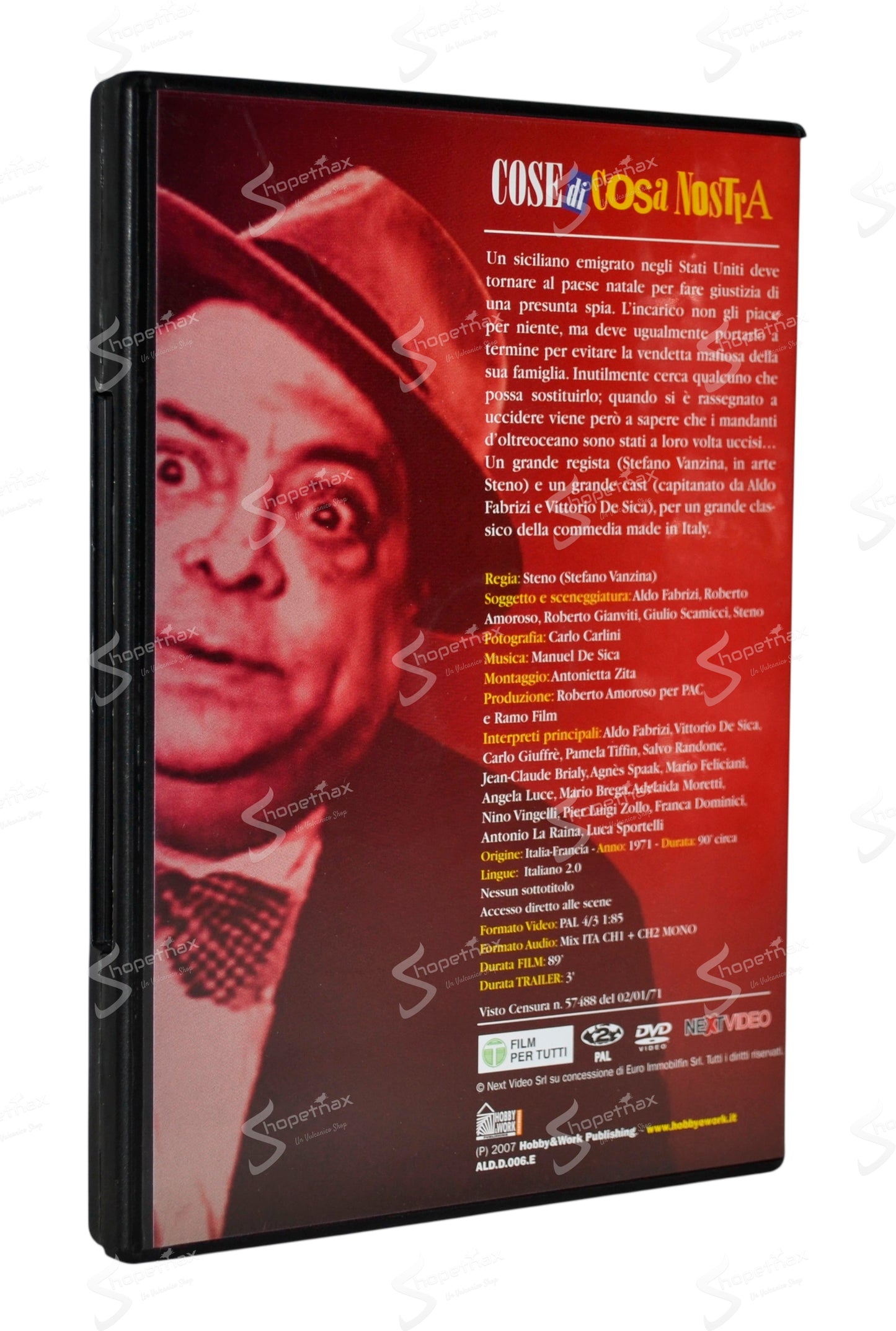 Cose di Cosa Nostra (1971) DVD Editoriale