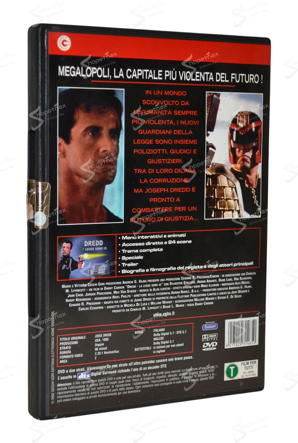 Dredd - La legge sono io (Judge Dredd) (1995) DVD