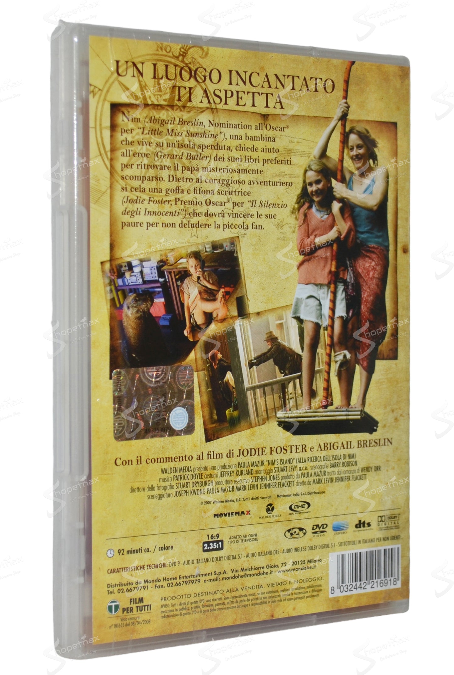 Alla Ricerca dell'Isola di Nim (Nim's Island) (2008) DVD