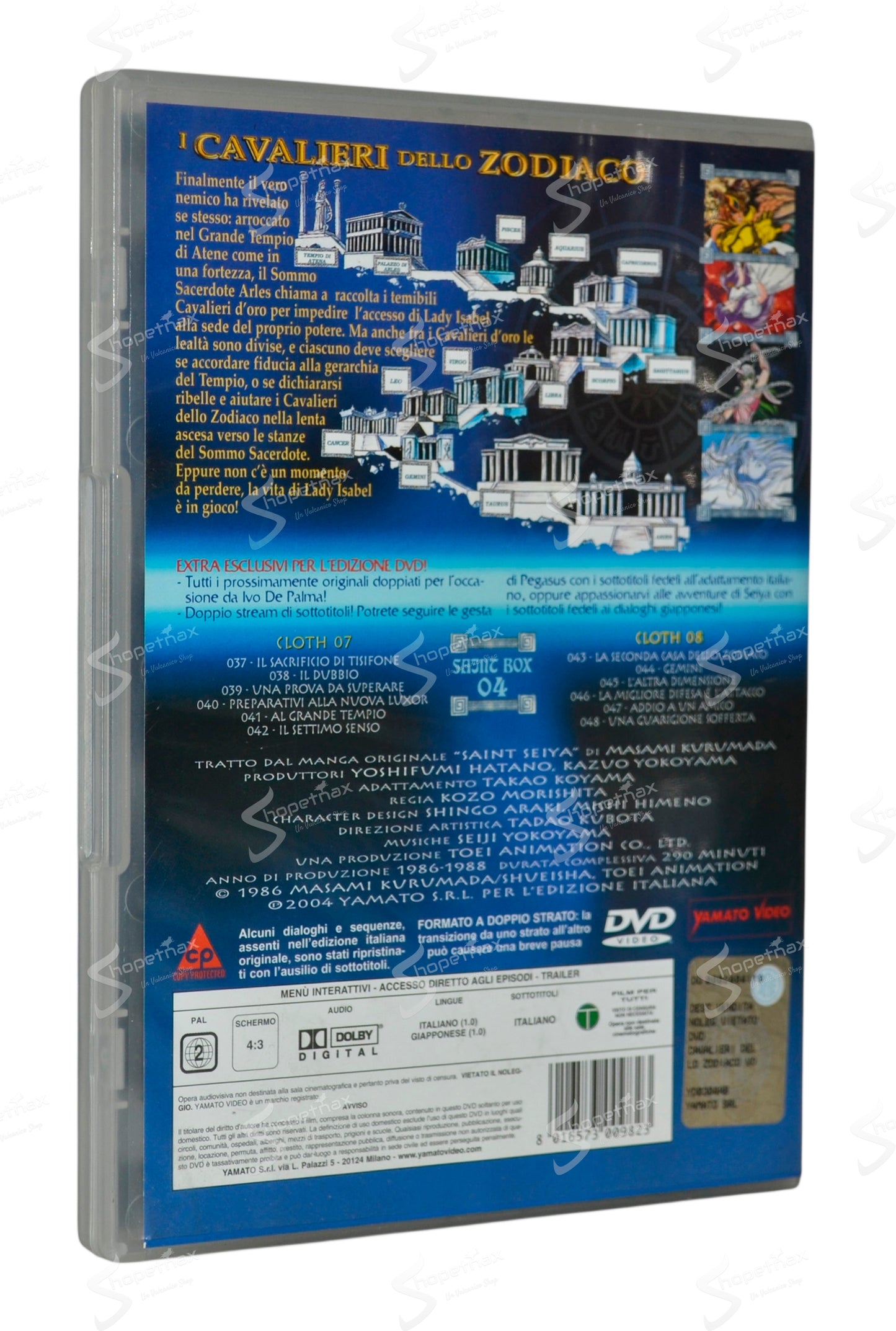 I Cavalieri dello Zodiaco - La Serie TV - Box 04 (1986-1988) 2 DVD Anime