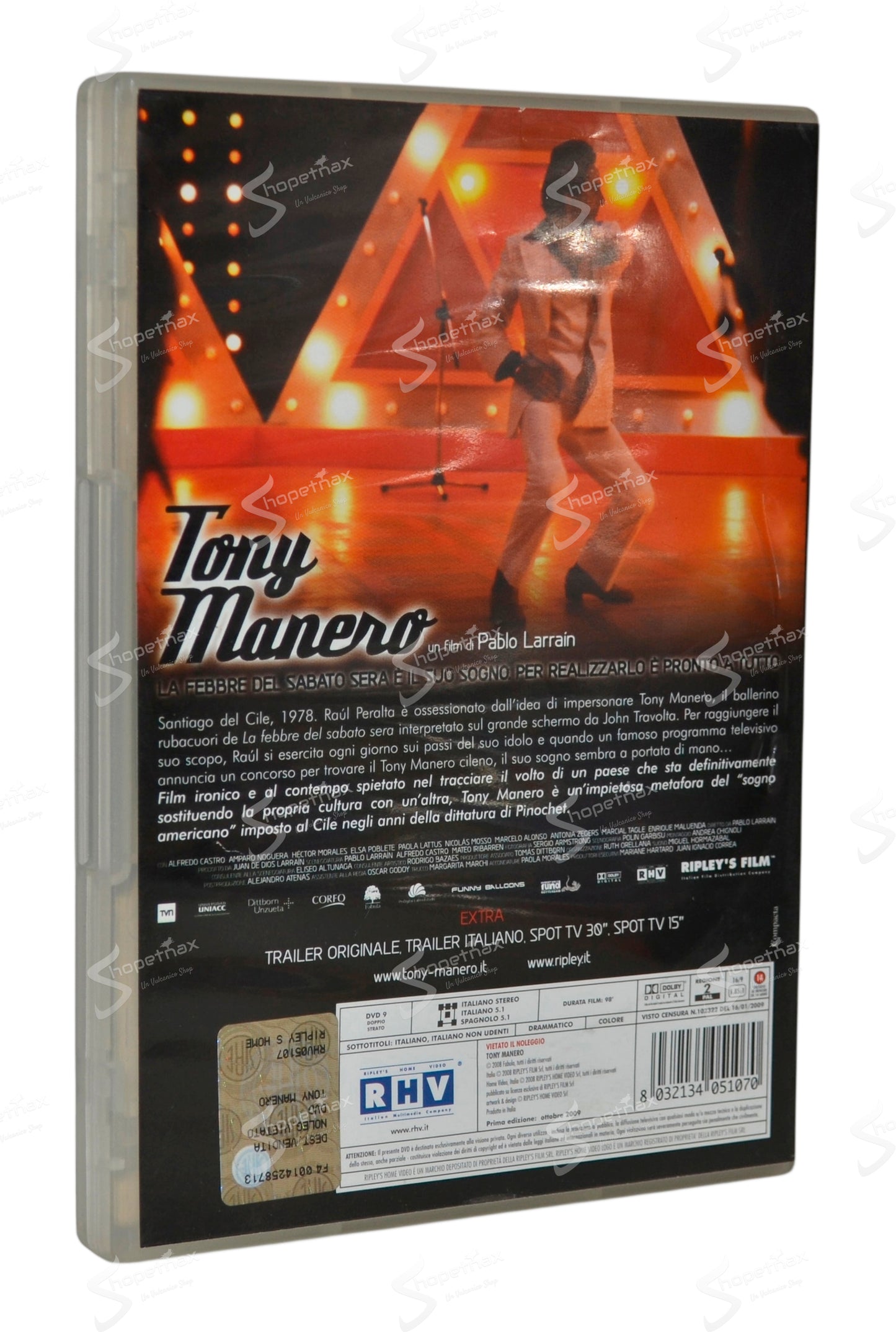 Tony Manero (2008) DVD Ex Noleggio