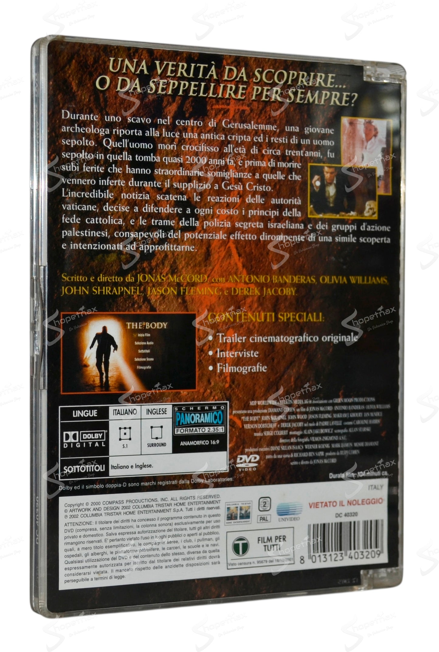 The Body (2001) DVD Jewel Box