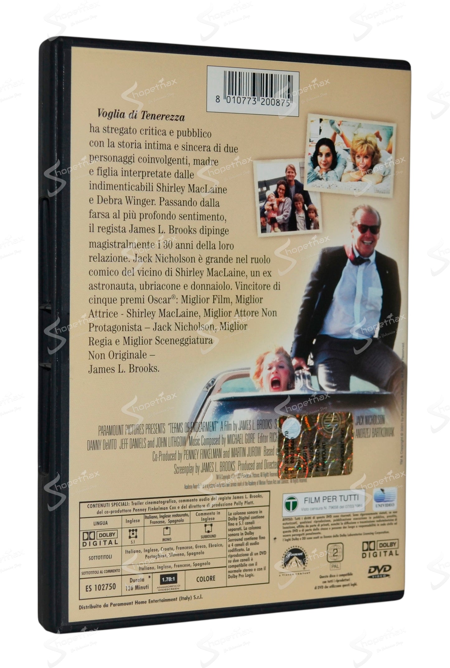 Voglia di Tenerezza (Terms of Endearment) (1983) DVD