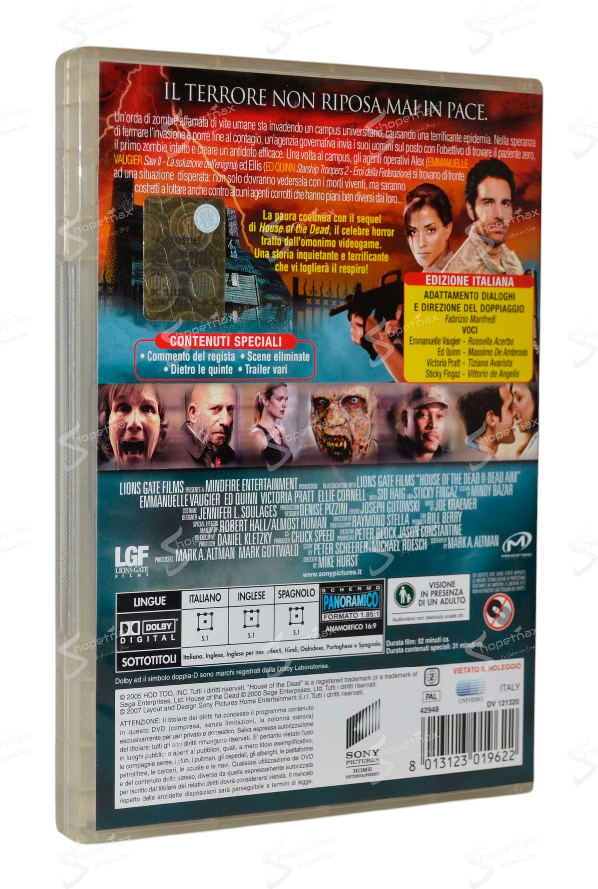 Cacciatori di zombie (House of the Dead 2: Dead Aim) (2005) DVD
