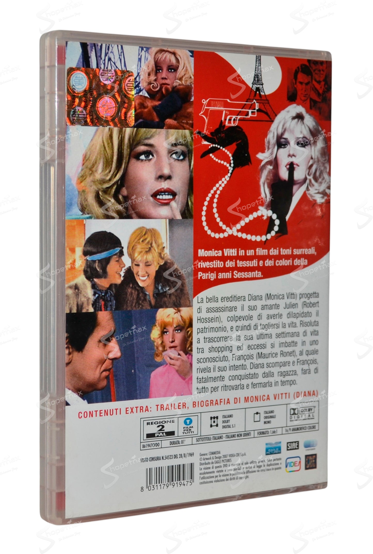 La Donna Scarlatta (La Femme écarlate) (1969) DVD