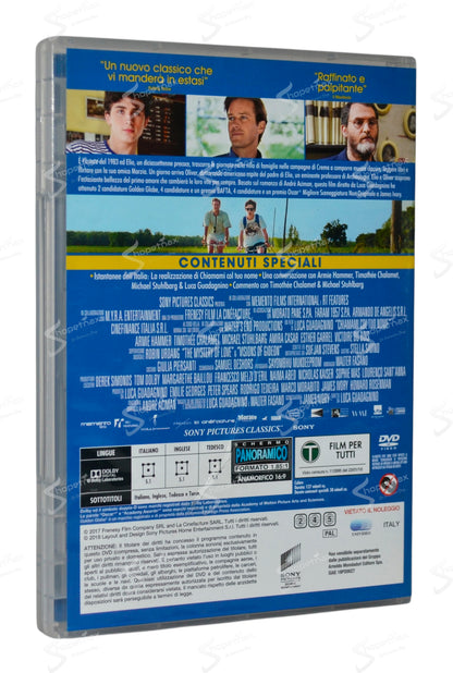 Chiamami col tuo nome (2017) DVD Editoriale