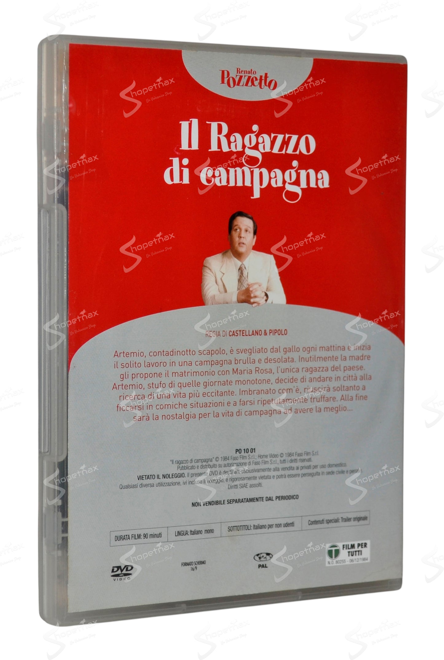Il Ragazzo di Campagna (1984) DVD Editoriale