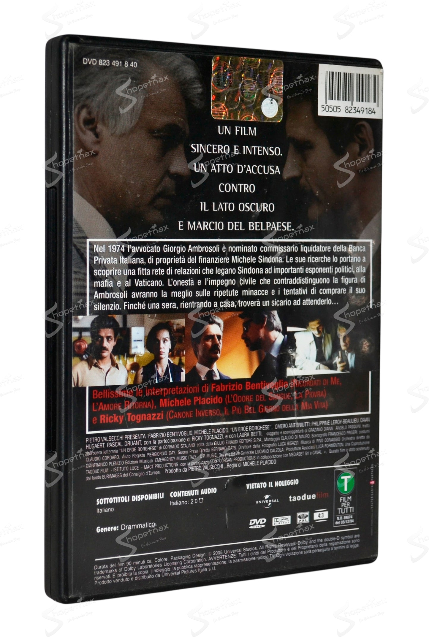 Un Eroe Borghese (1995) DVD