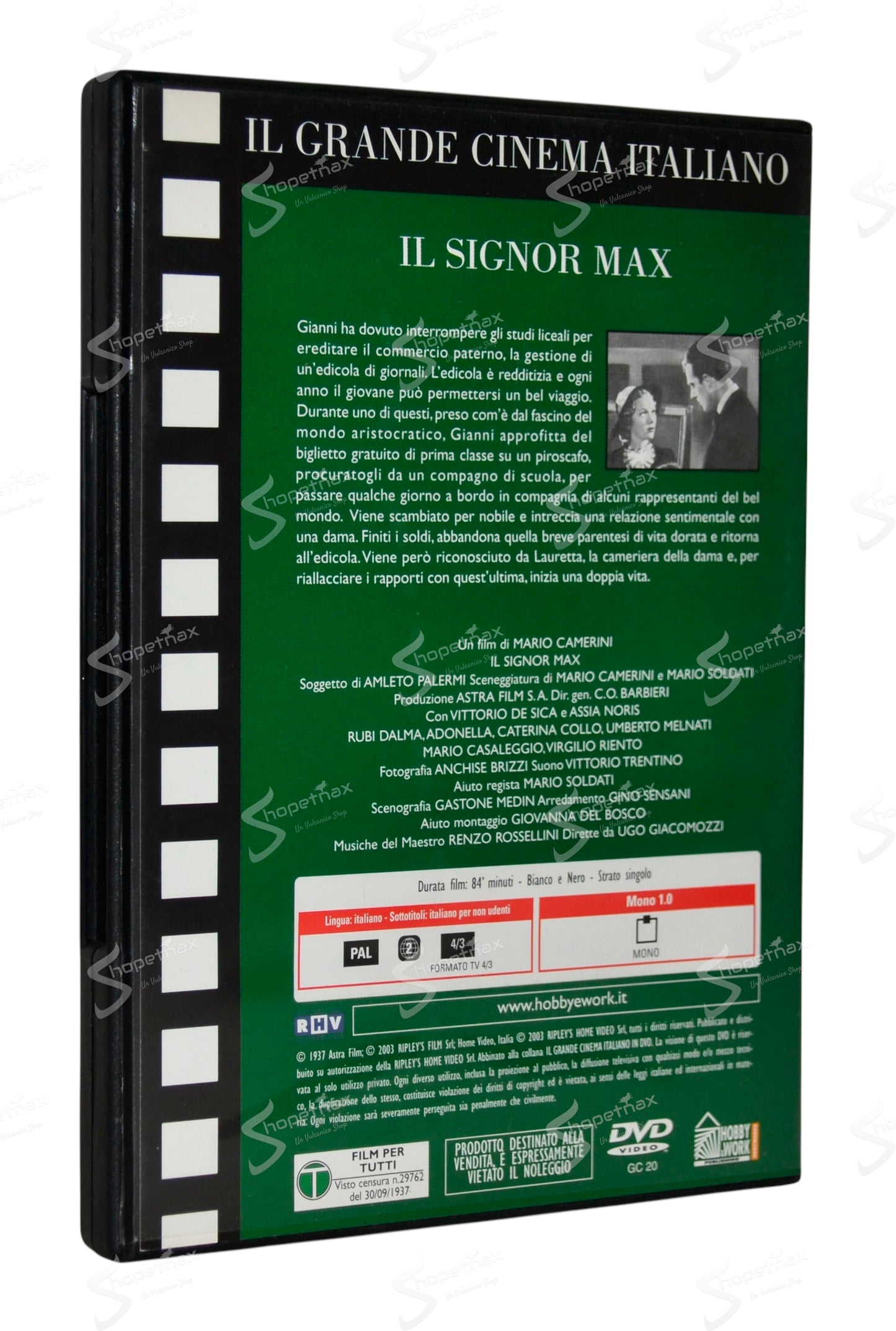 Il Signor Max (1937) DVD Editoriale