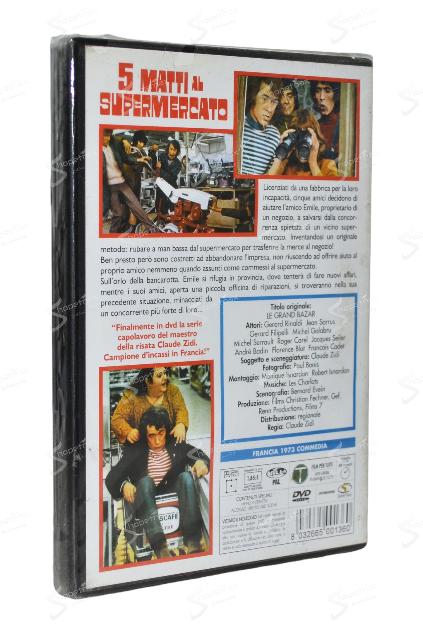 5 matti al supermercato (Le grand bazar) (1973) DVD