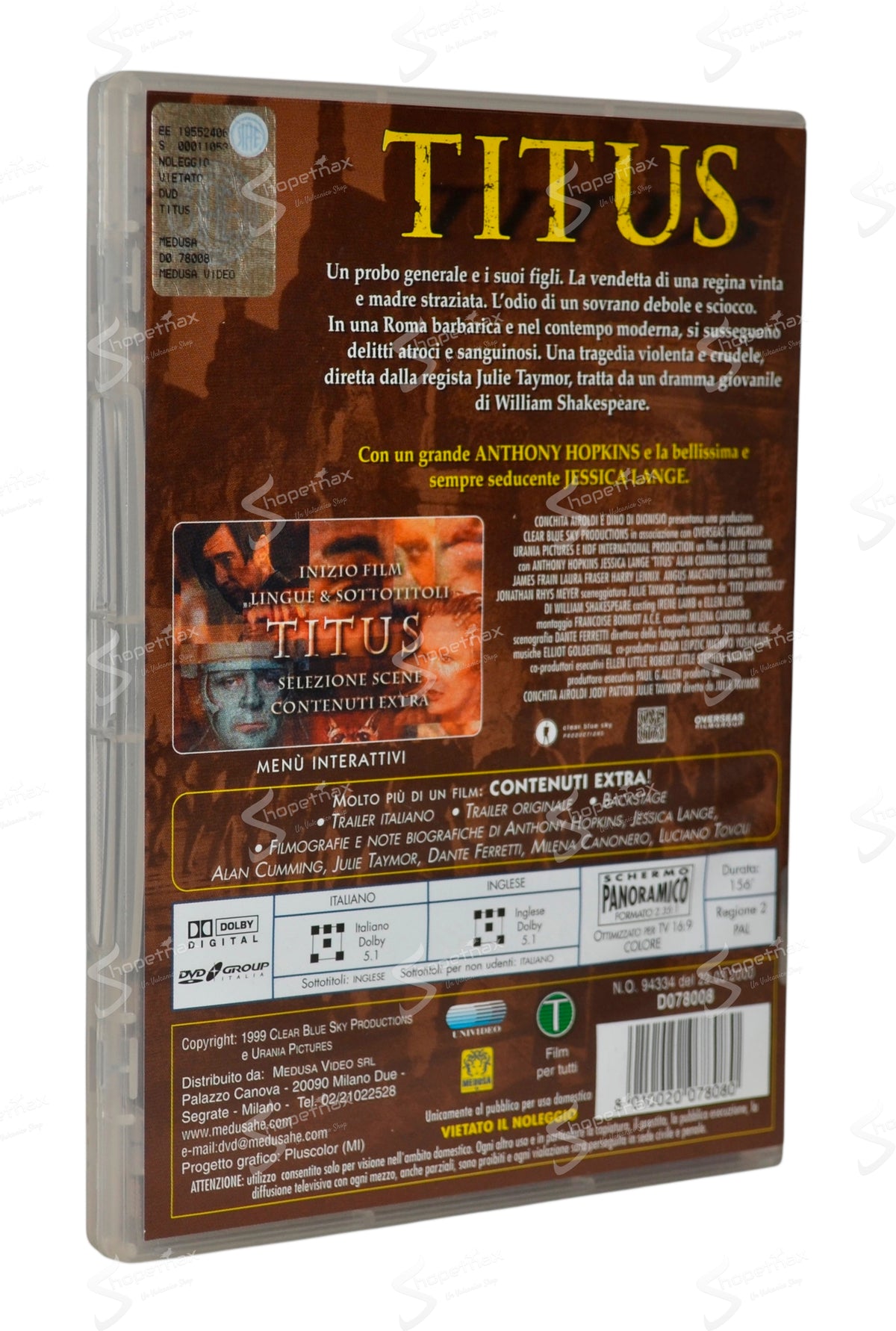 Titus (1999) DVD