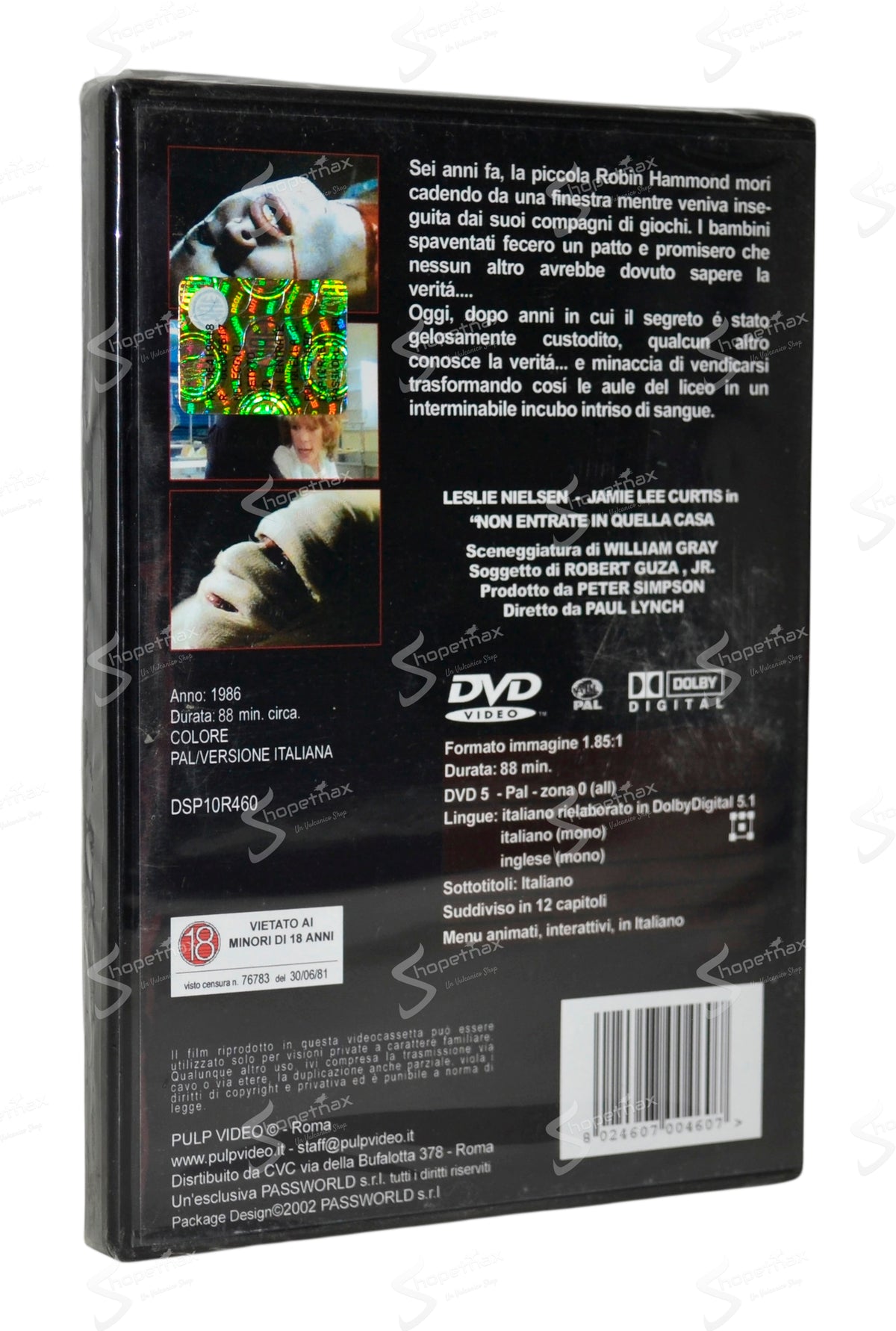 Non entrate in quella casa (Prom Night) (1980) DVD