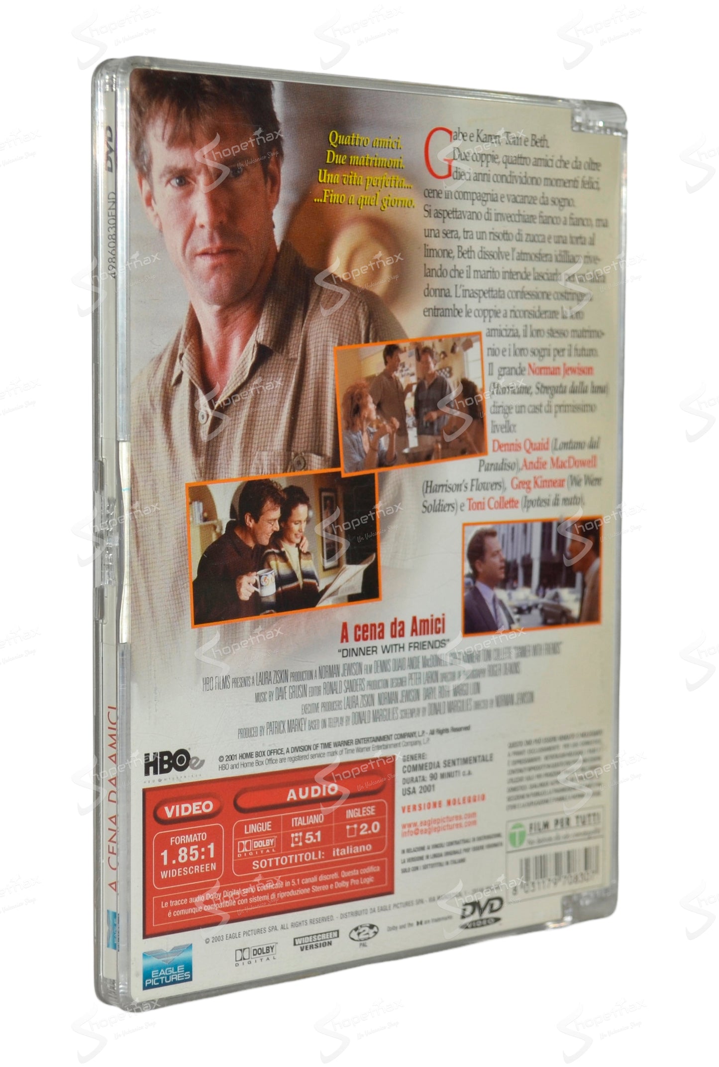 A cena da Amici (Dinner with Friends) (Jewel Box) (2001) DVD Noleggio