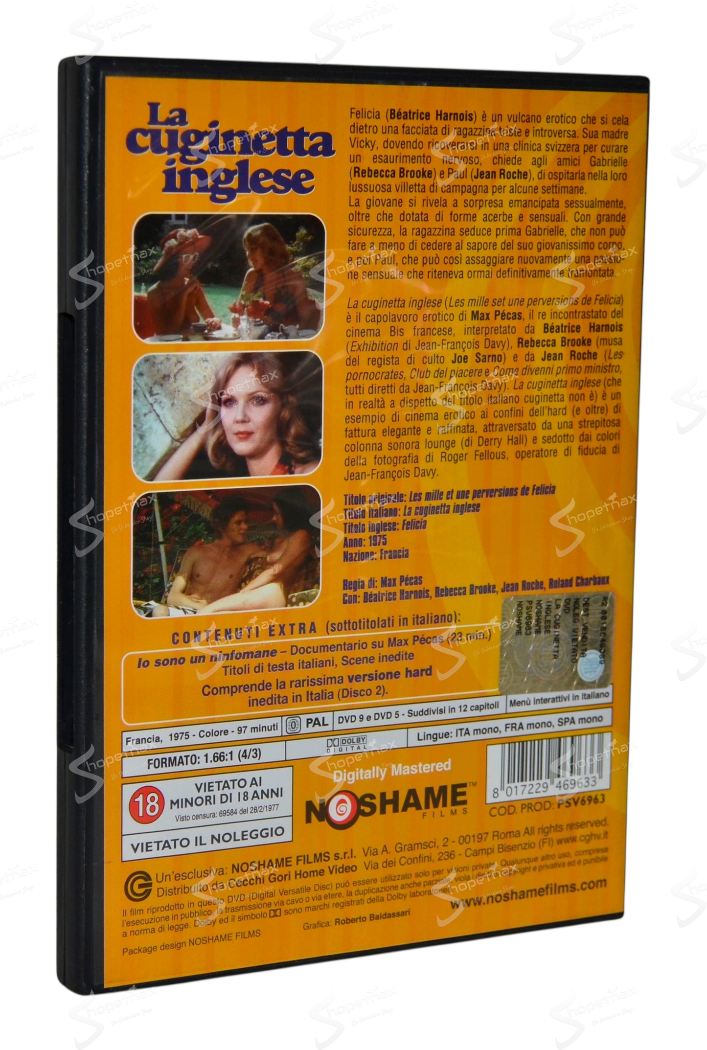 La Cuginetta Inglese (2 DVD Special Edition) (Les mille et une perversions de Felicia) (1975) DVD Ex Noleggio