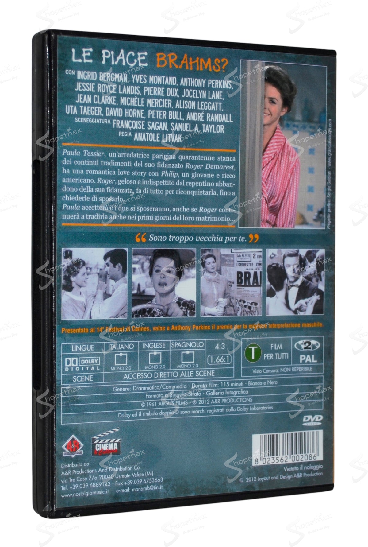 Le piace Brahms? (Goodbye Again) (1961) DVD
