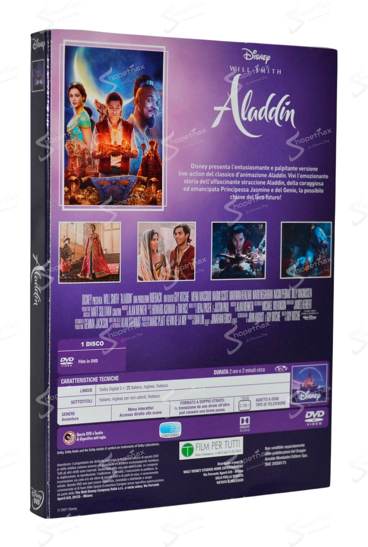 Aladdin (Live Action) (2019) DVD Editoriale Sigillato
