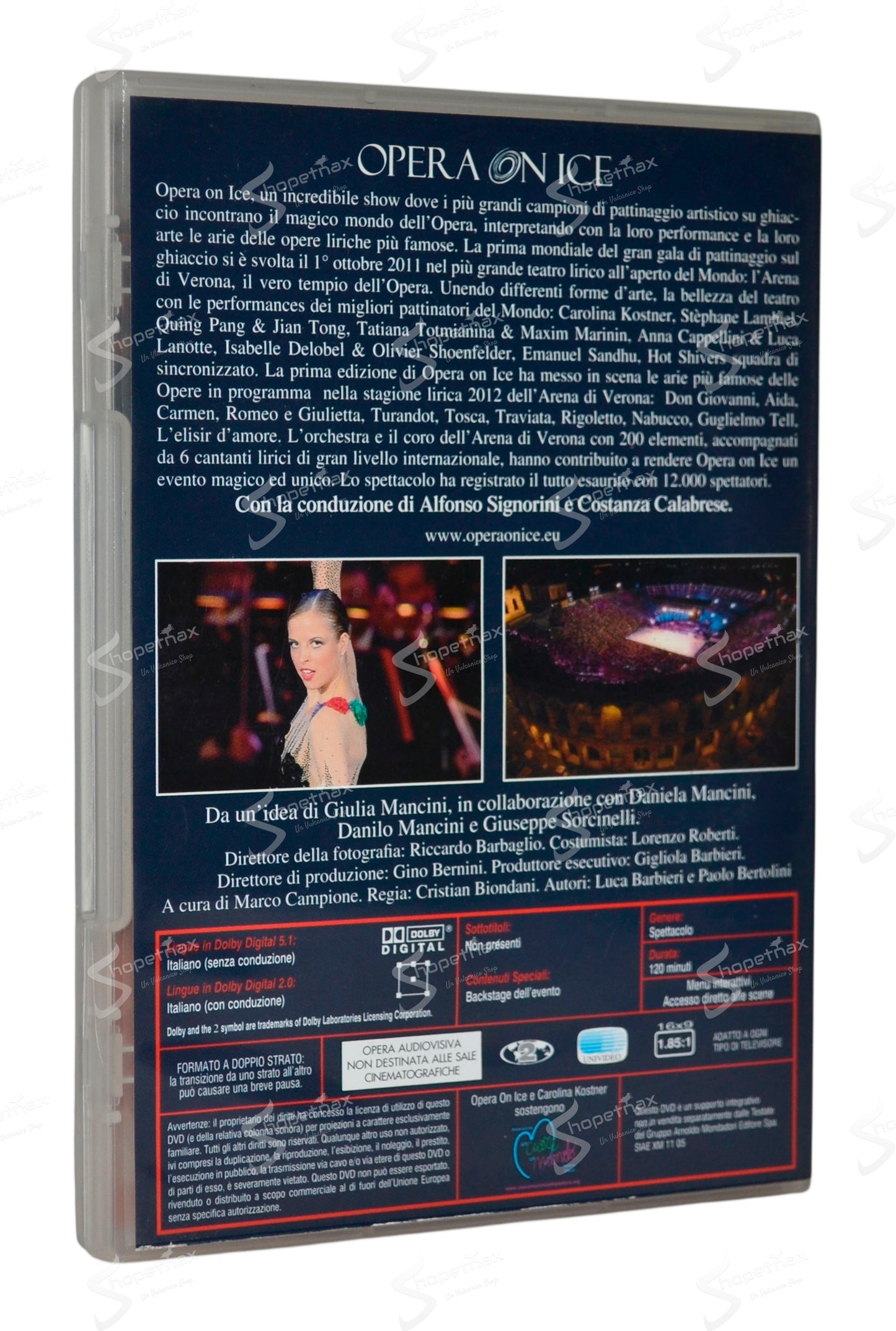Opera on Ice - Carolina Kostner e i Campioni del Pattinaggio (2011) DVD Editoriale