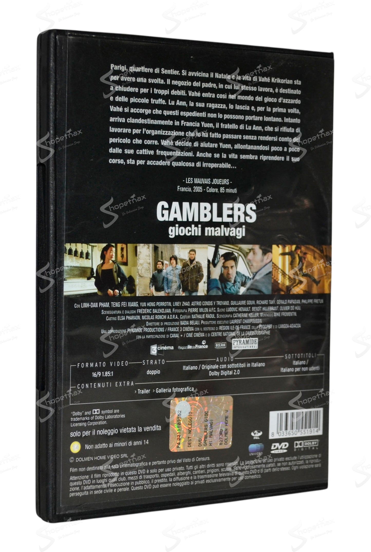 Gamblers - Giochi Malvagi (Les Mauvais Joueurs) (2005) DVD Noleggio