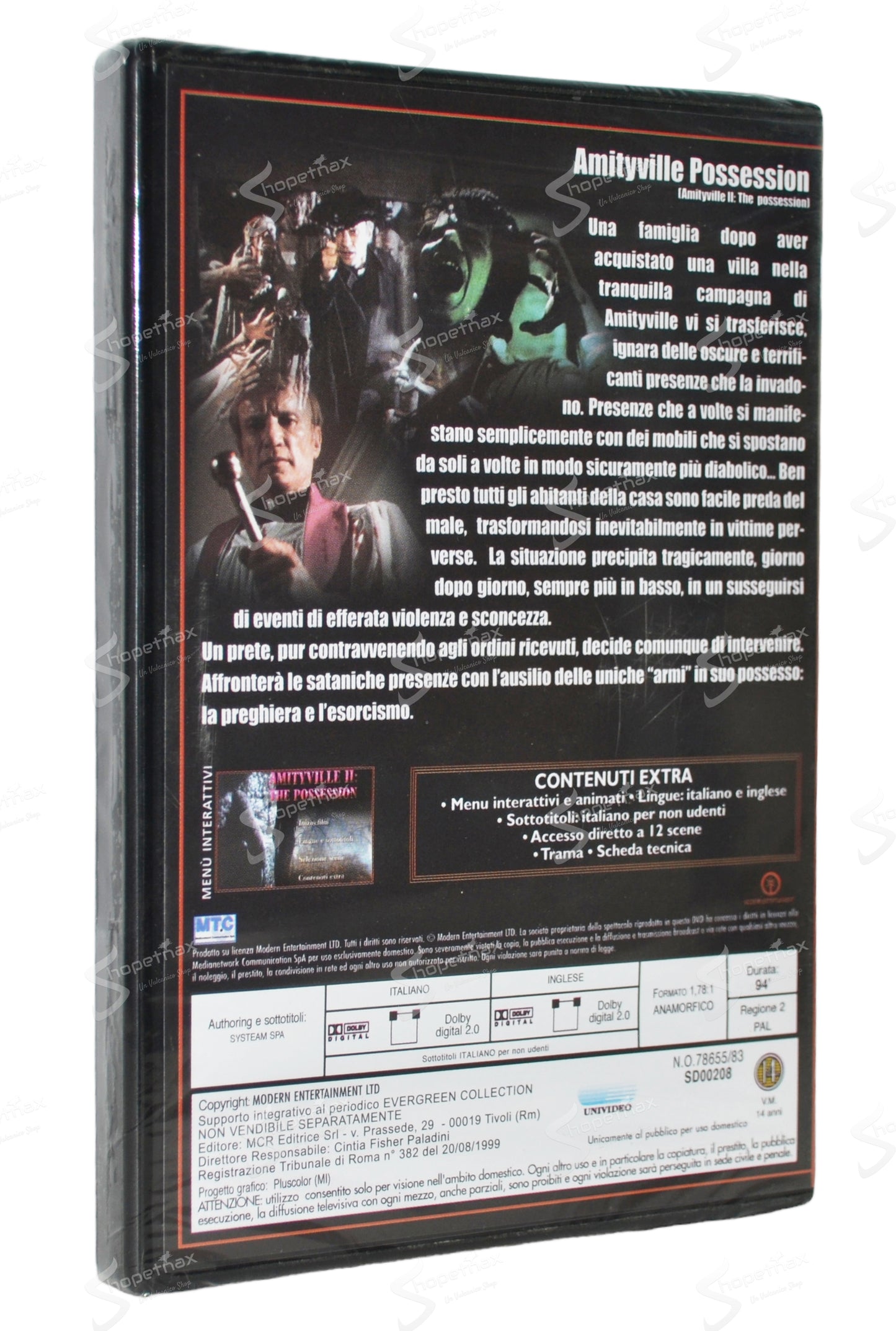 Amityville Possession (Amityville II: The Possession) (1982) DVD Editoriale