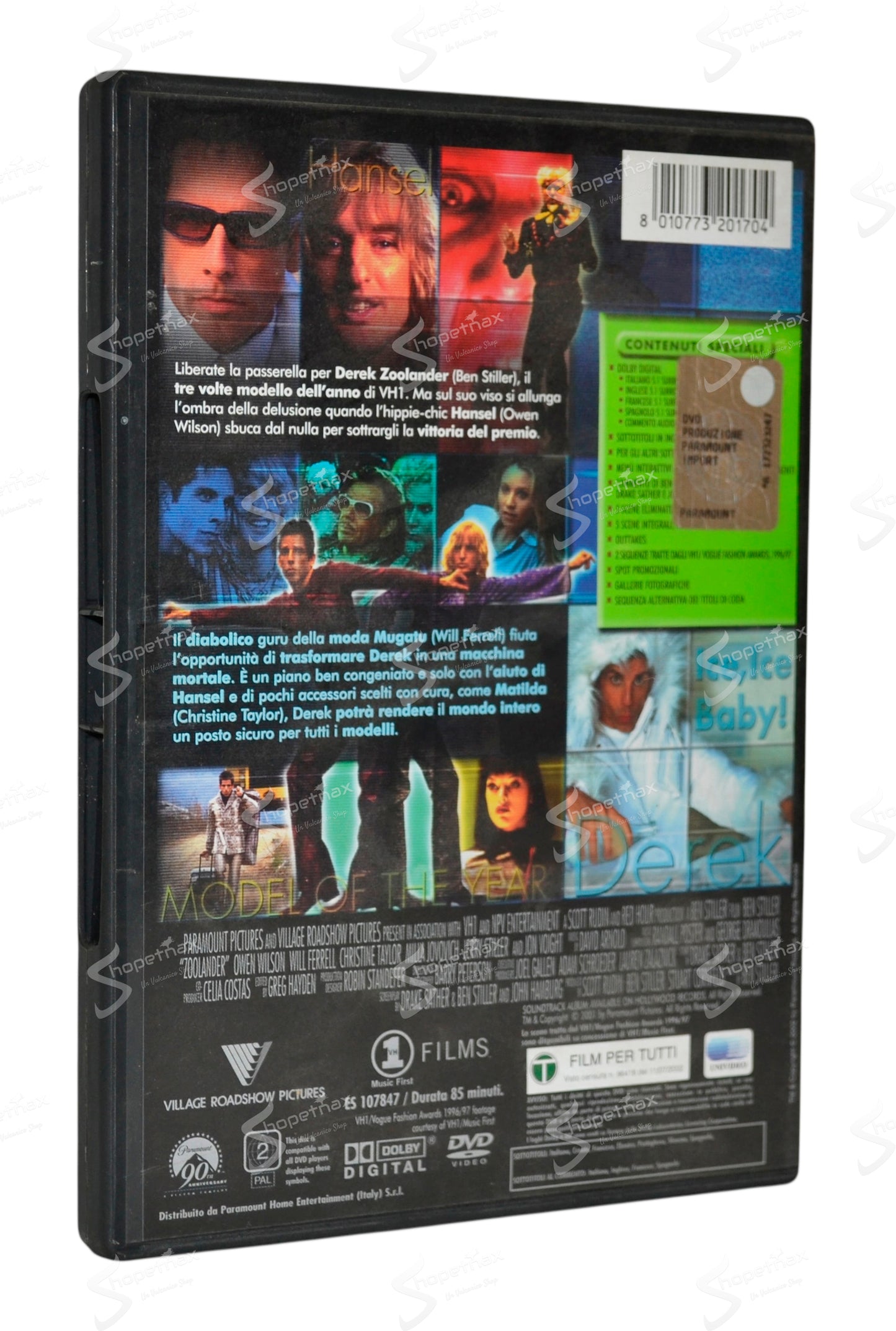 Zoolander (Edizione Speciale da Collezione) (2001) DVD