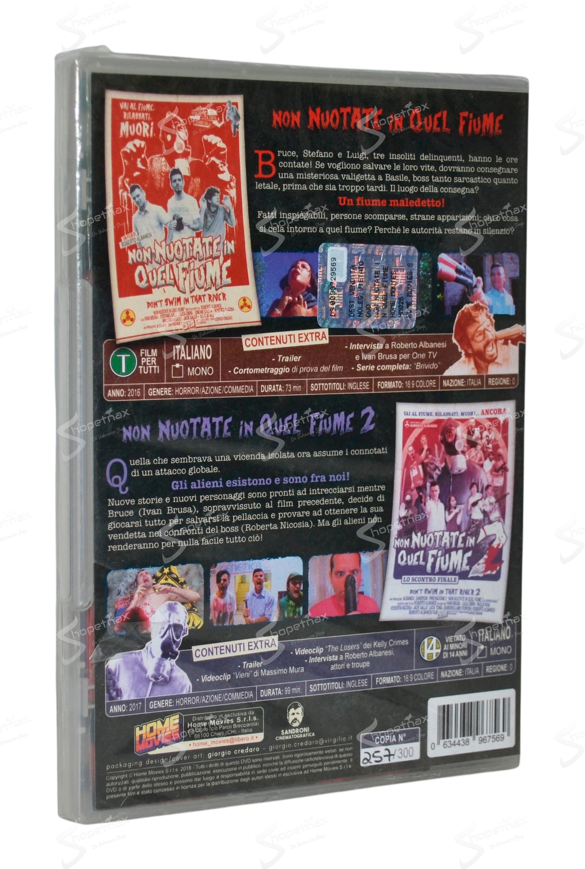 Non nuotate in quel fiume 1 e 2 (La Saga Completa) (2016-2017) DVD