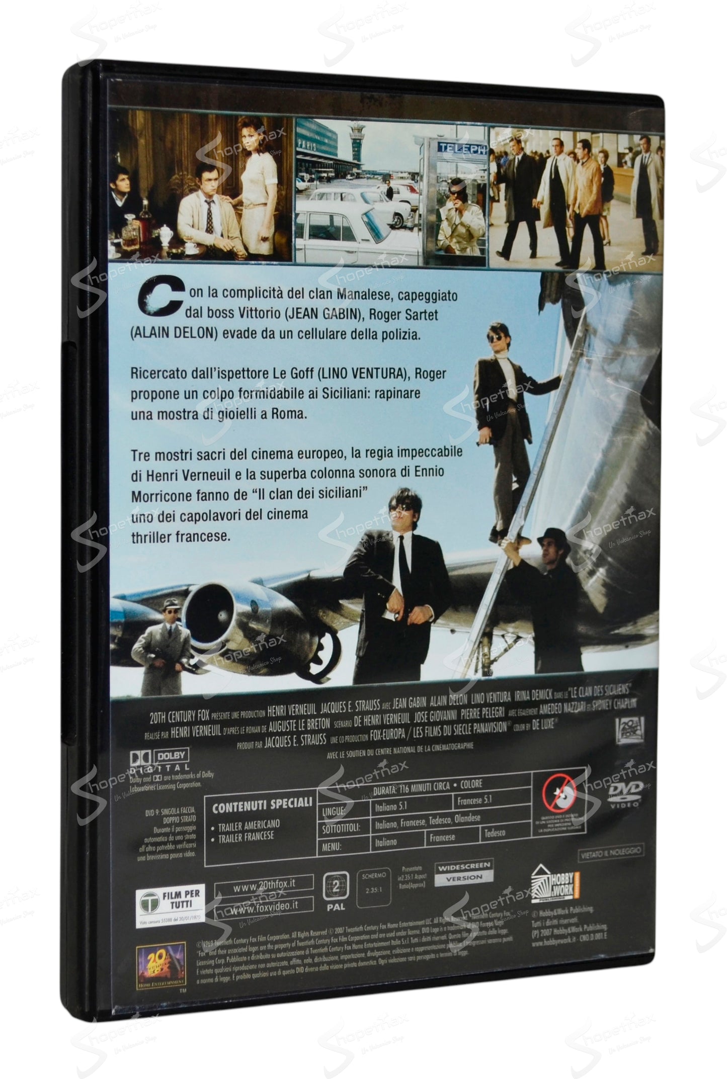 Il Clan dei Siciliani (Le Clan des Siciliens) (1969) DVD Editoriale