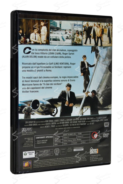Il Clan dei Siciliani (Le Clan des Siciliens) (1969) DVD Editoriale