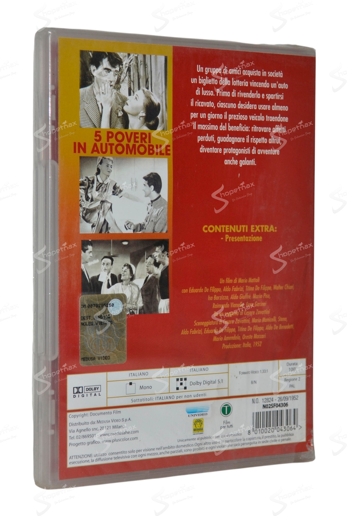 5 poveri in automobile (1952) DVD