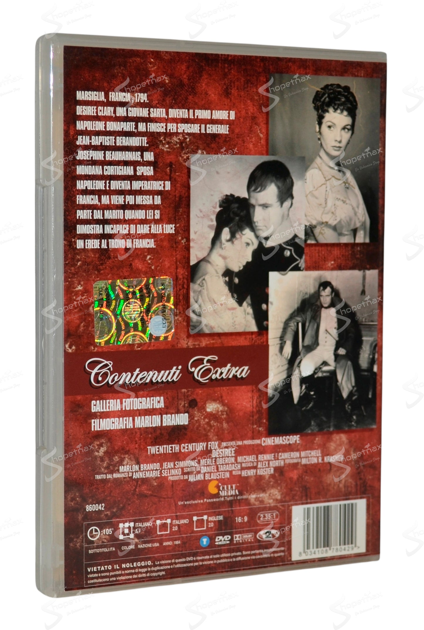 Desiree (Désirée) (1954) DVD