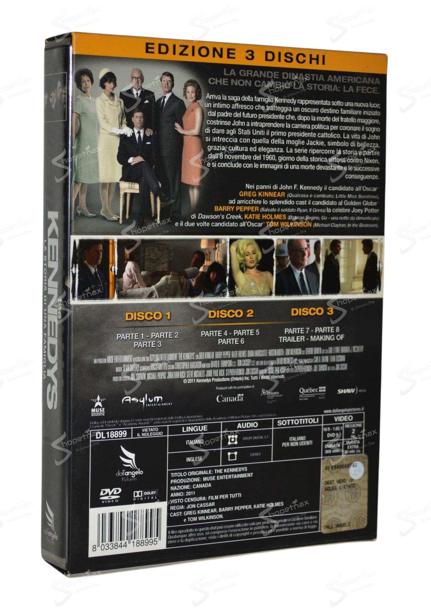 The Kennedys - The Story of a Family (2011) 3 DVD Box Set