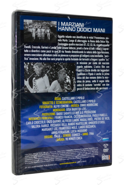 I Marziani hanno dodici mani (1964) DVD Editoriale Sigillato