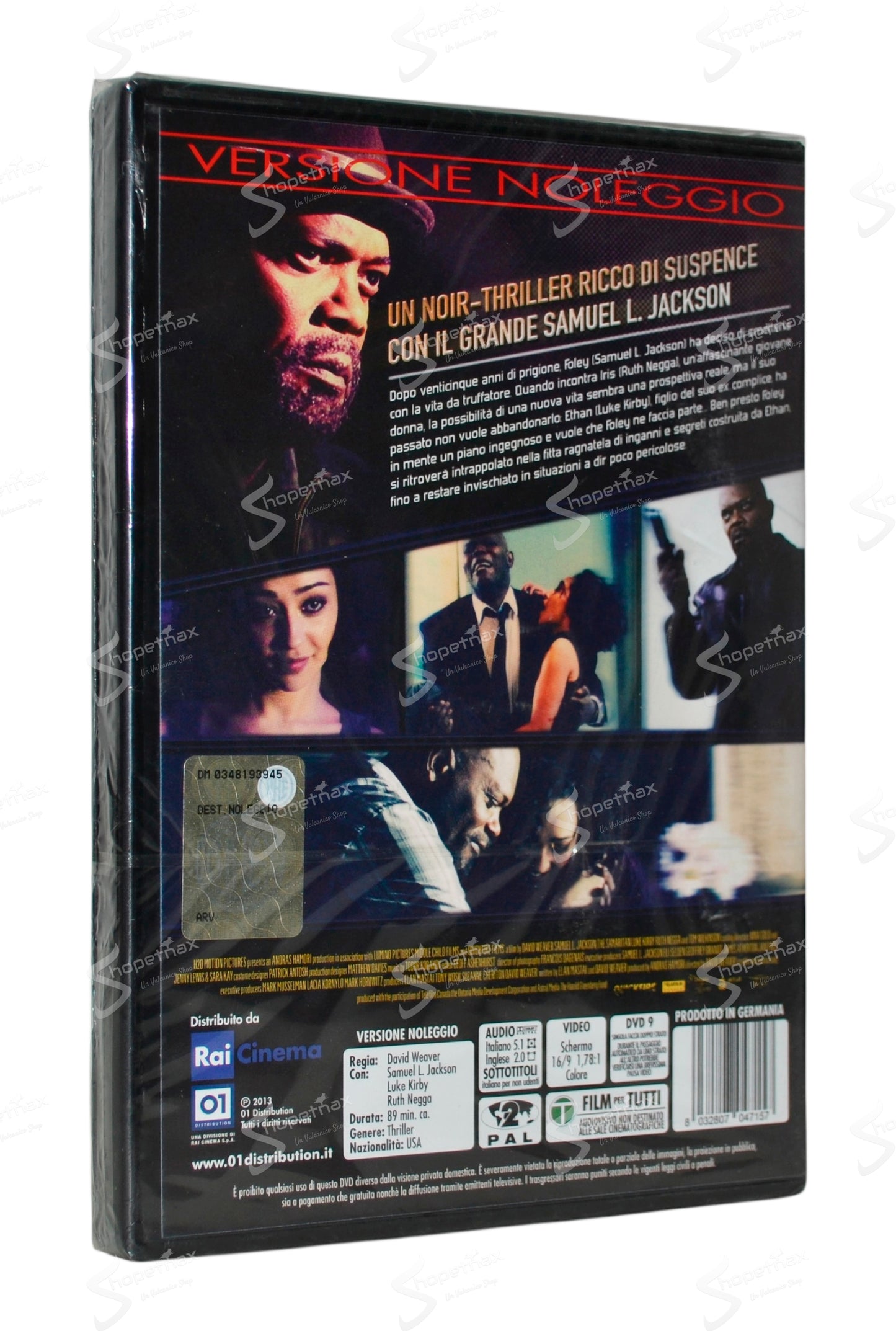 Fury (The Samaritan) (2012) DVD Noleggio