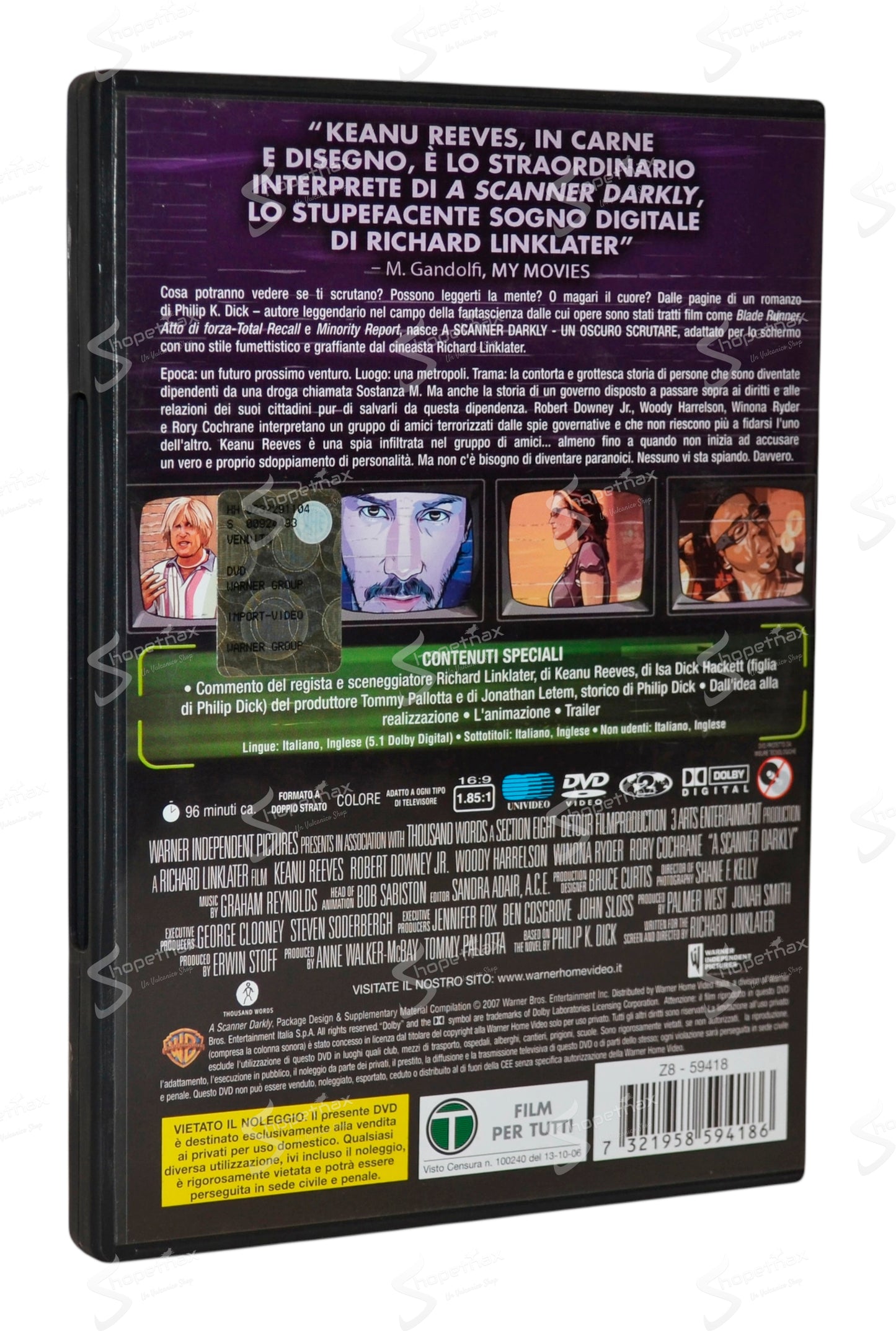A Scanner Darkly - Un oscuro scrutare (2006) DVD