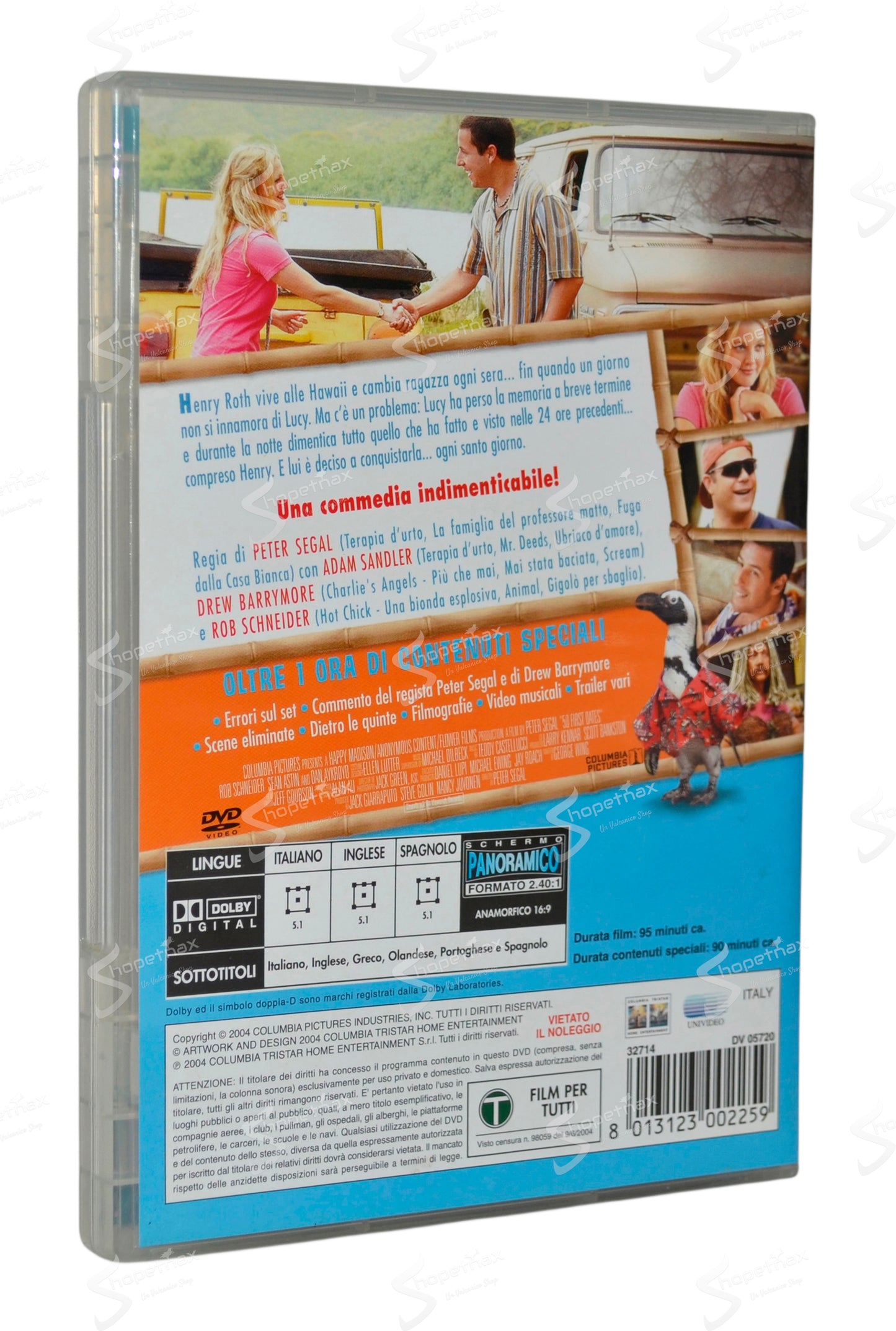 50 volte il primo bacio (50 First Dates) (2004) DVD