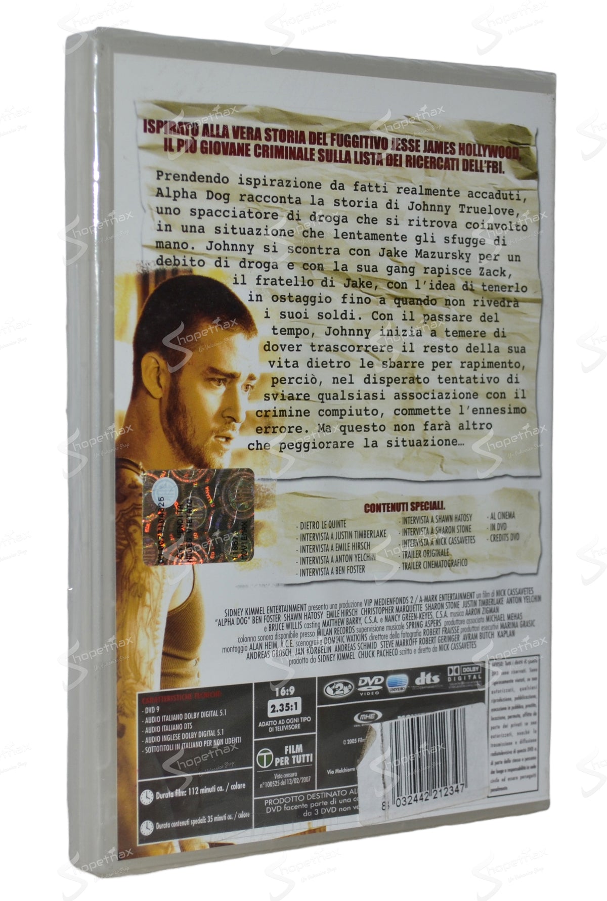 Alpha Dog (Versione Promozionale) (2005) DVD