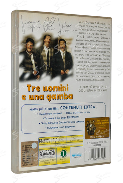 Tre uomini e una gamba (1997) DVD