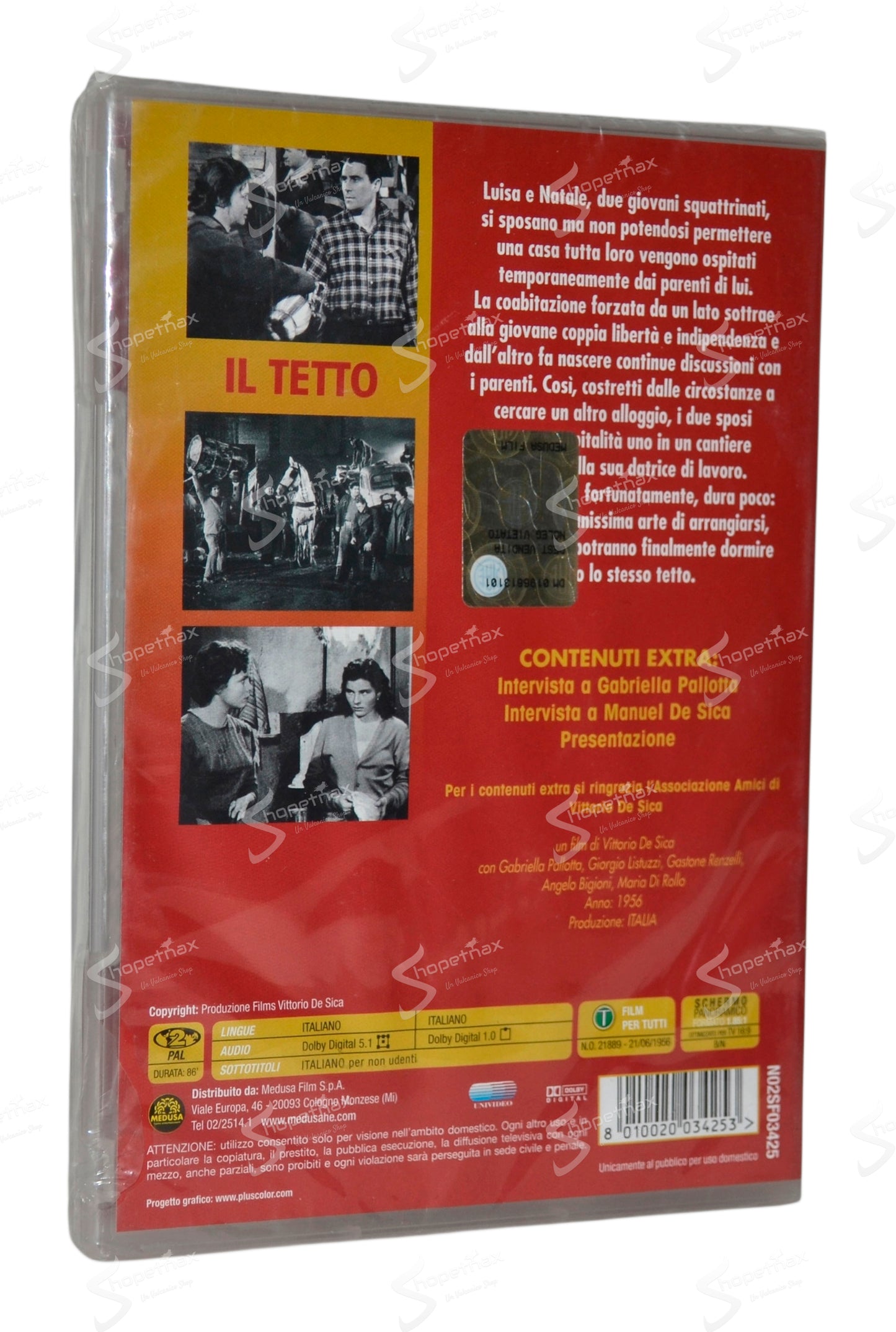 Il Tetto (I Classici del Cinema Italiano) (1956) DVD