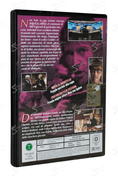 I tre giorni del Condor (Three Days of the Condor) (1975) DVD Editoriale Ottimo