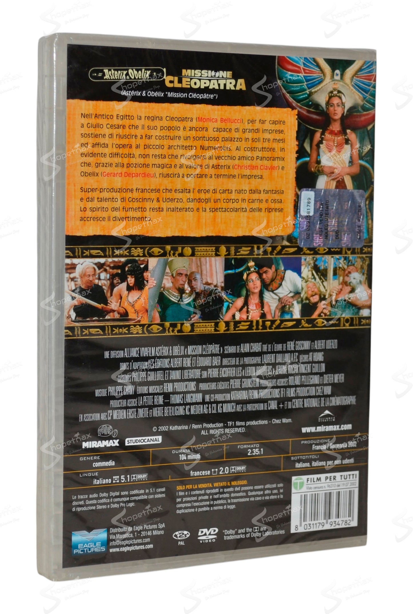 Asterix & Obelix - Missione Cleopatra (Astérix & Obélix: Mission Cléopâtre) (2002) DVD