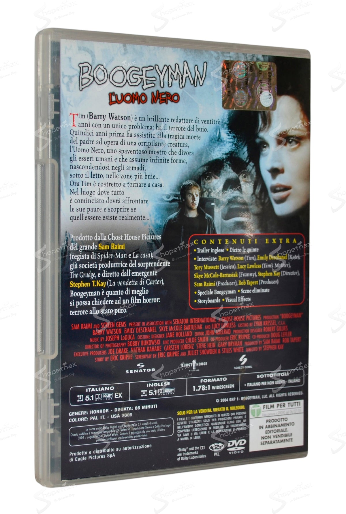 Boogeyman - L'Uomo Nero (2005) DVD Editoriale