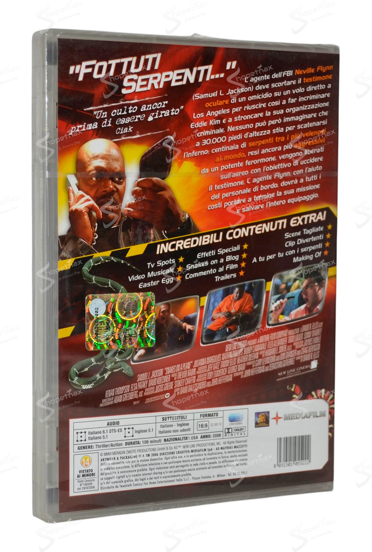 Snakes on a Plane (Special Edition) (2006) DVD Sigillato