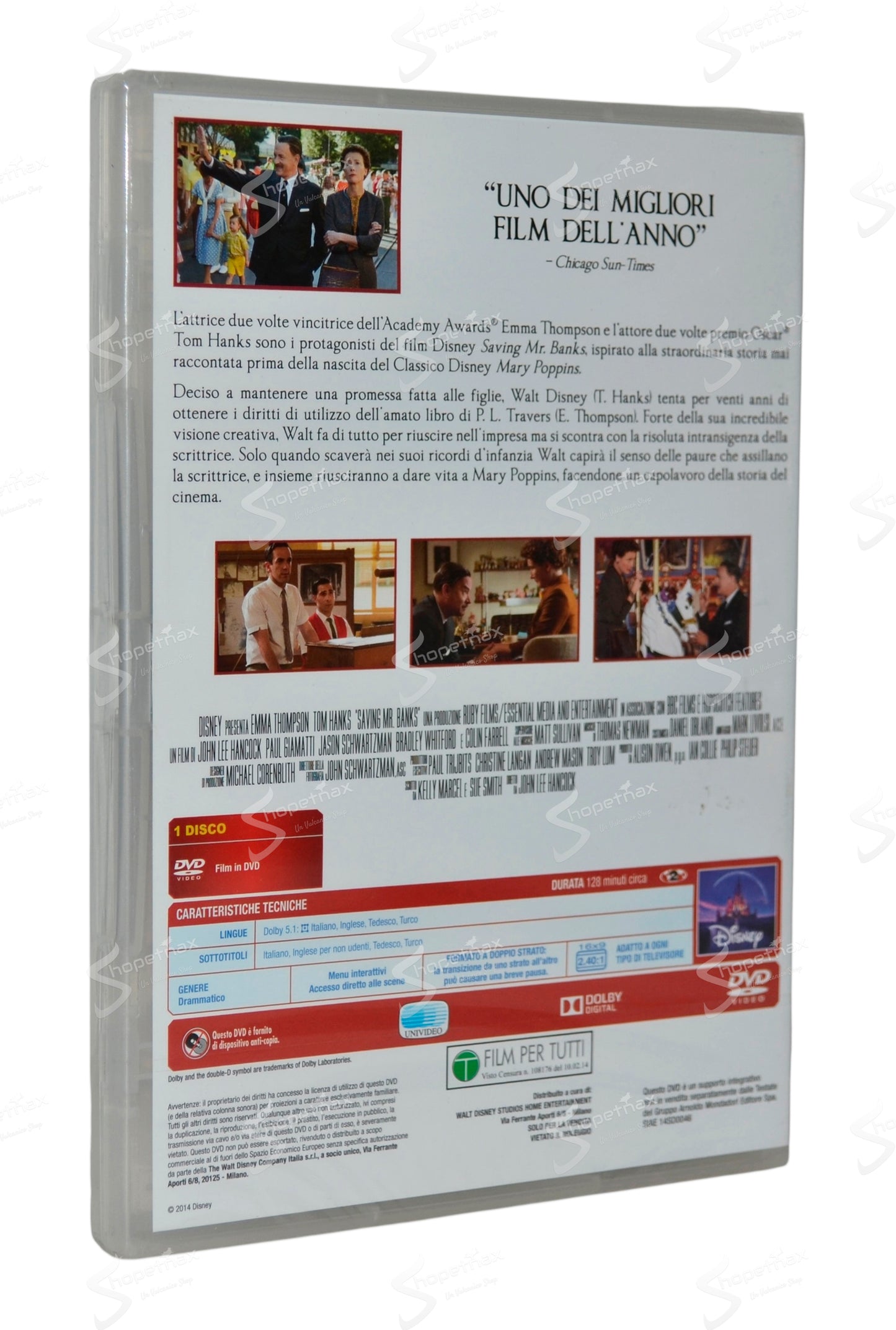 Saving Mr. Banks (2013) DVD Editoriale