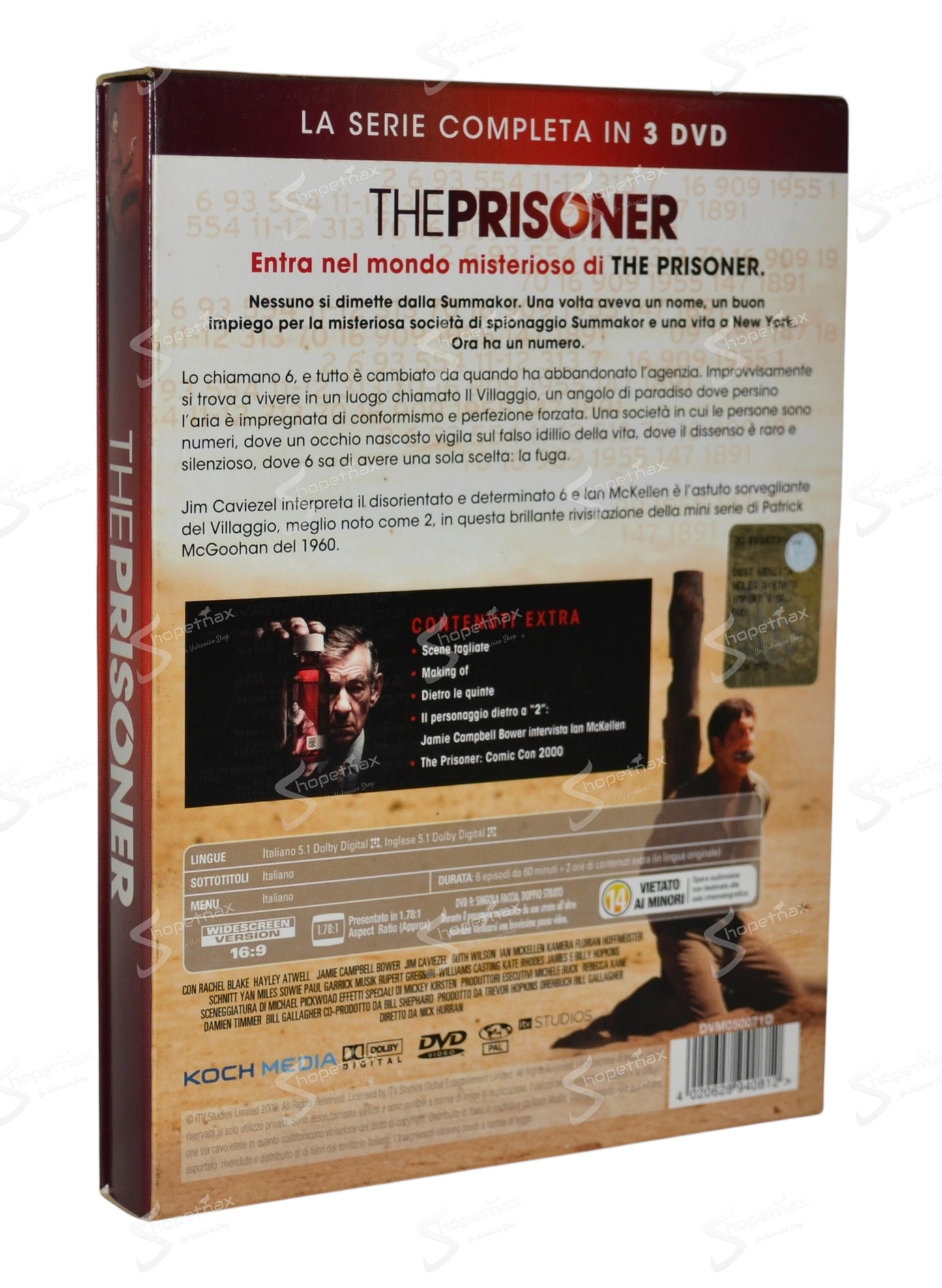 The Prisoner (La Serie Completa in 3 DVD) (2009) Box 3 DVD