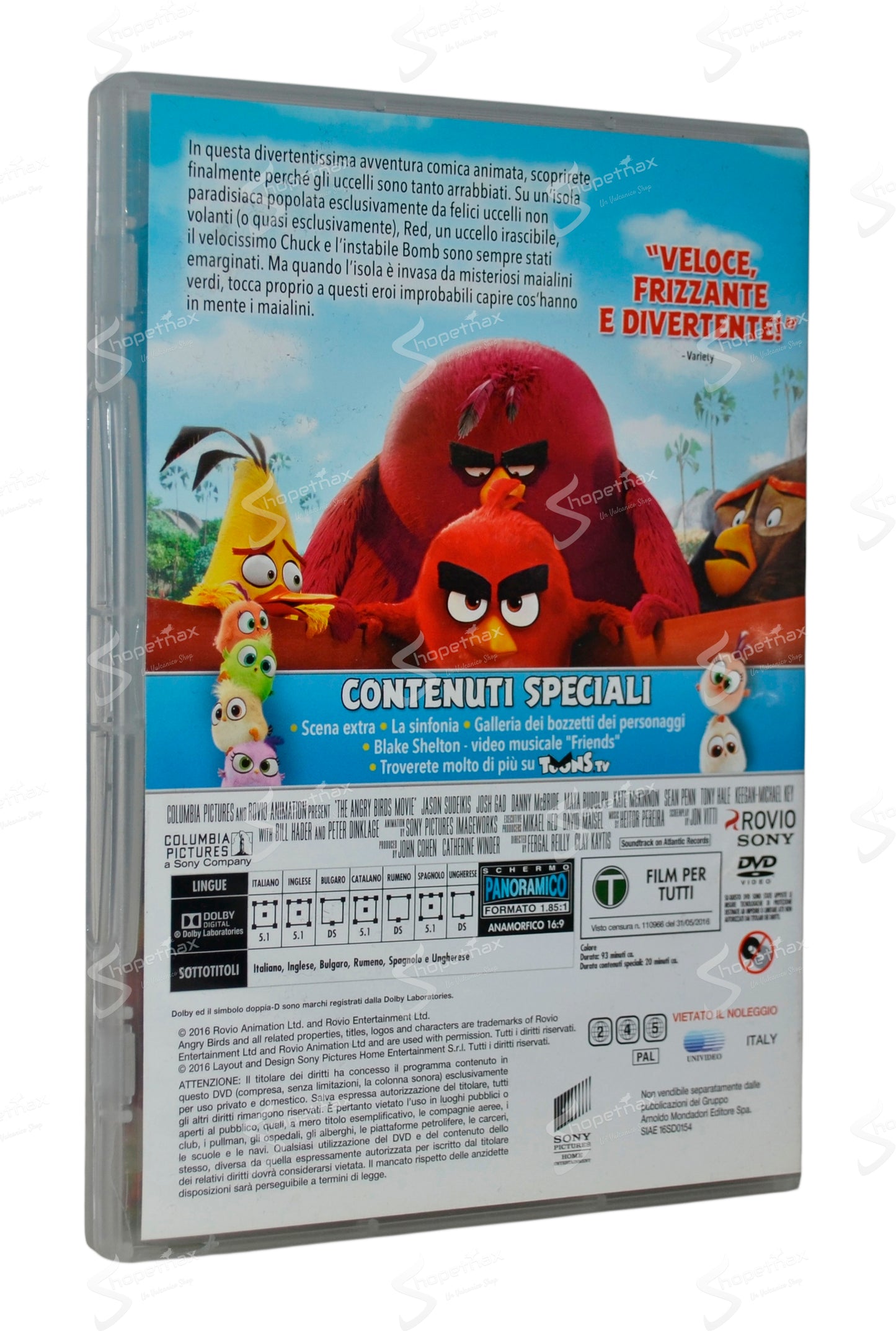 Angry Birds - Il Film (2016) DVD Editoriale