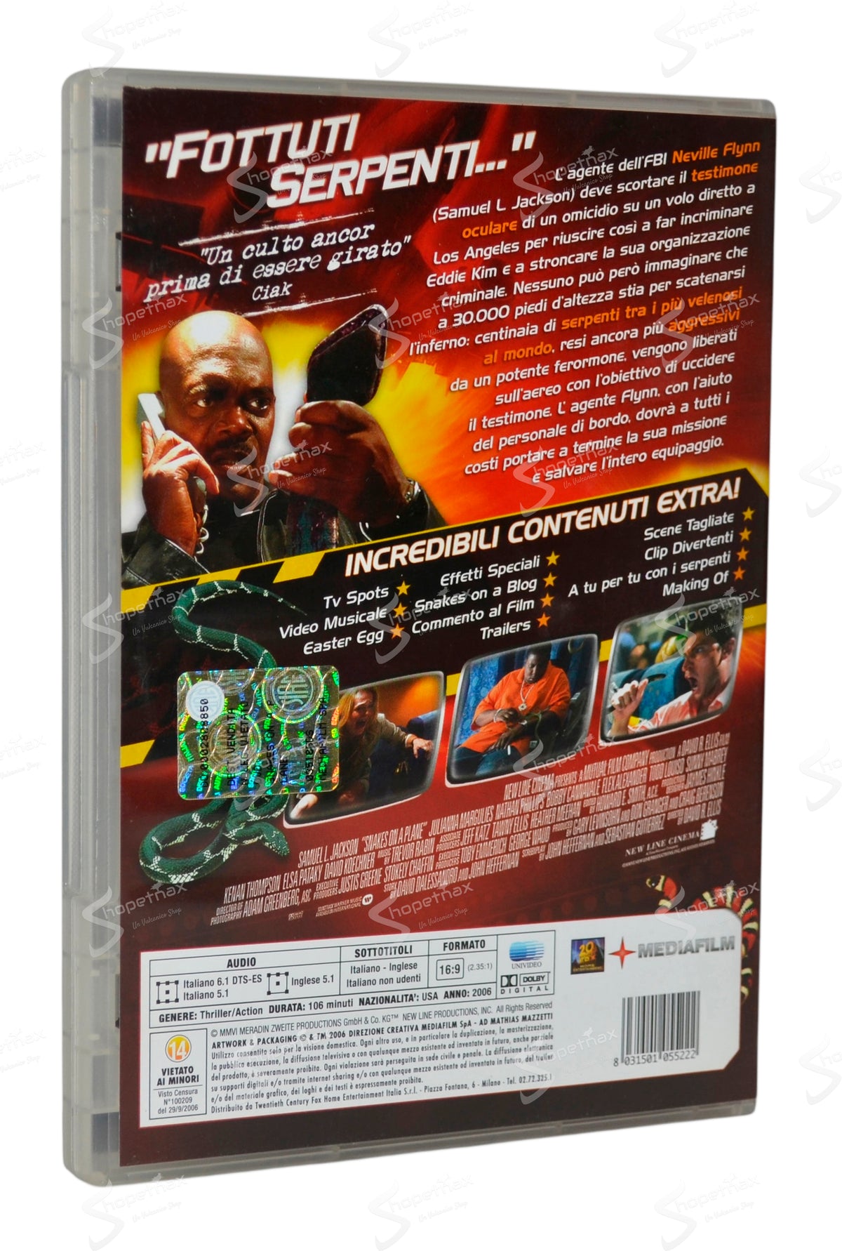 Snakes on a Plane (Special Edition) (2006) DVD Ottimo
