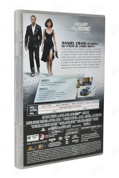 007 Quantum of Solace (Edizione Speciale) (2008) 2 DVD Editoriale Ottimo