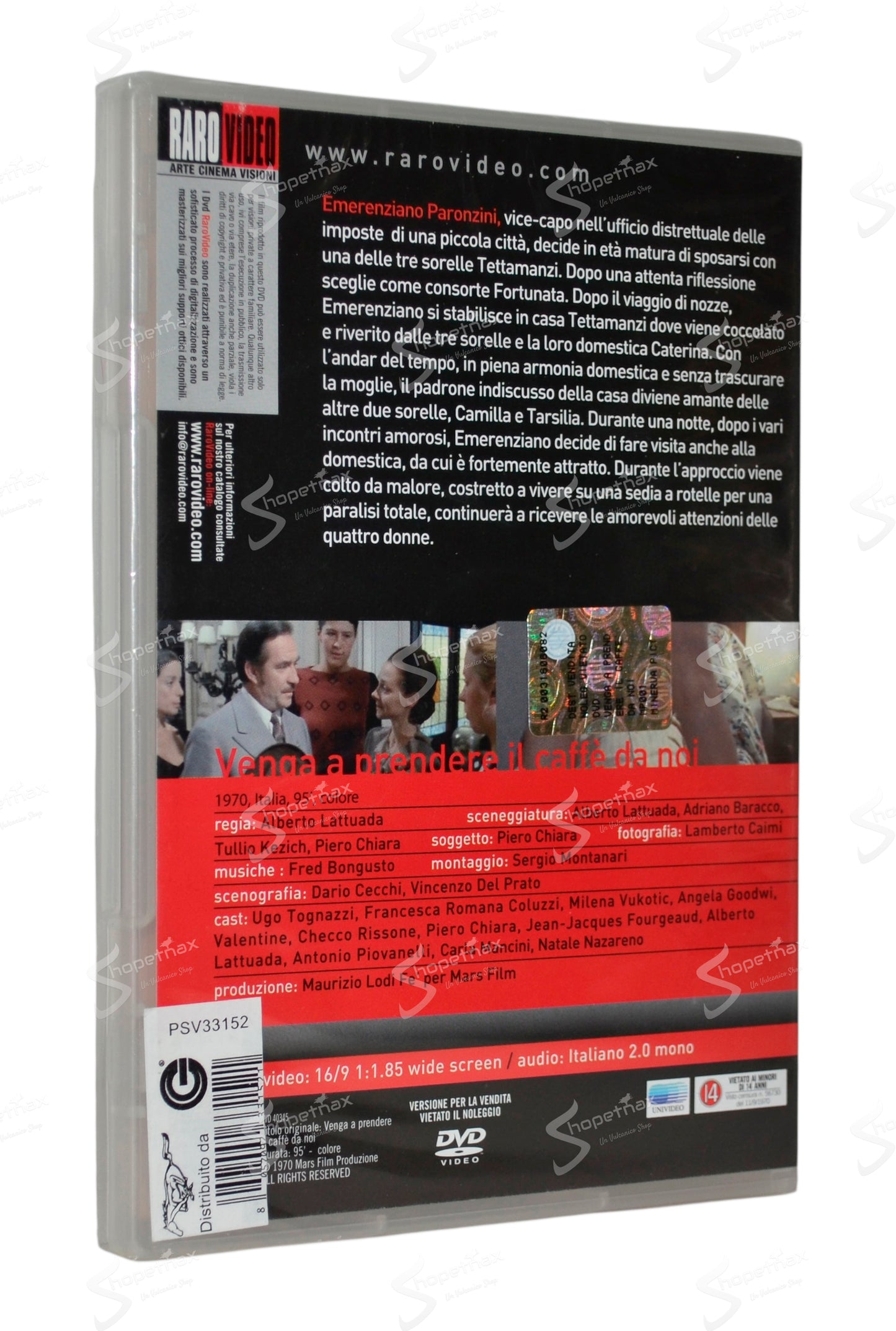 Venga a prendere il caffè da noi (1970) DVD